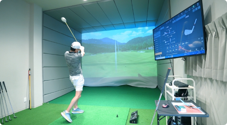 室内ゴルフレッスン場 ベルグ